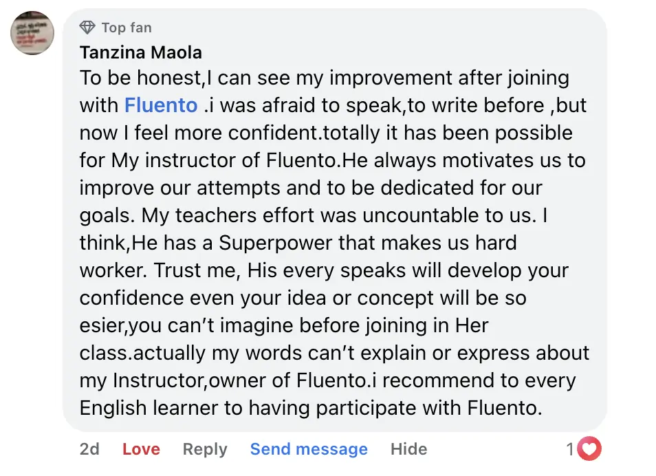 Student feedback